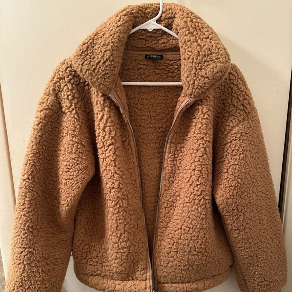 Teddy Cropped Jacket